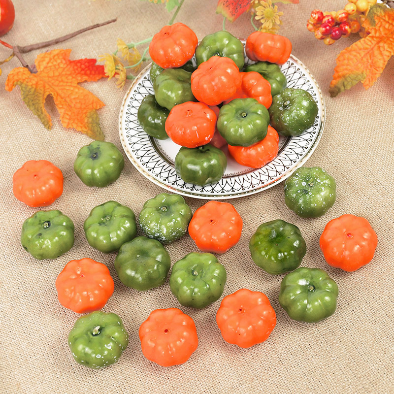 Science Of Happiness - 25 stks Mini Halloween Kunstmatige Pompoen