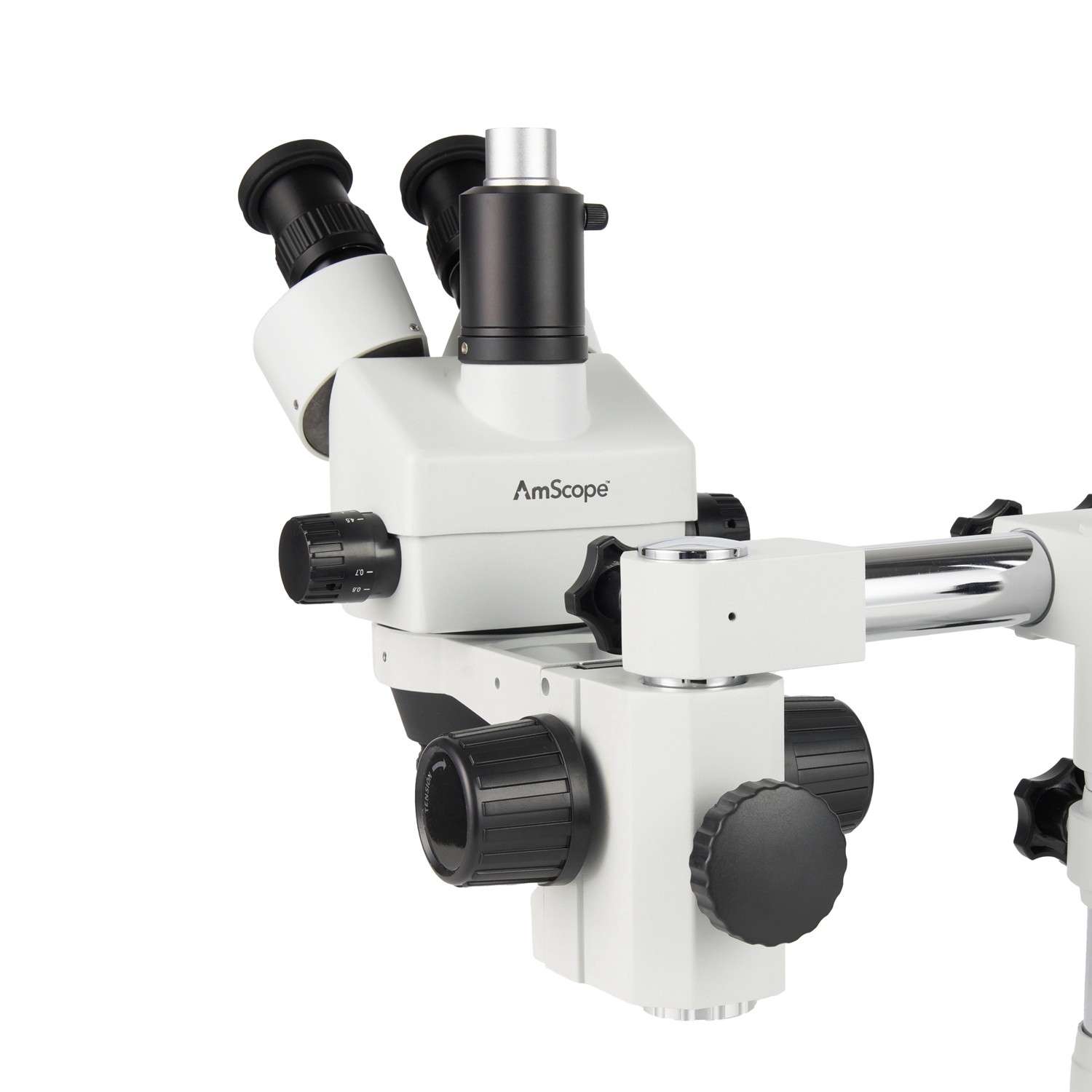 Amscope Microscope Stereo 7X-45X - AmScope 7X-45X vergroting trinoculaire zoom stereomicroscoopkop