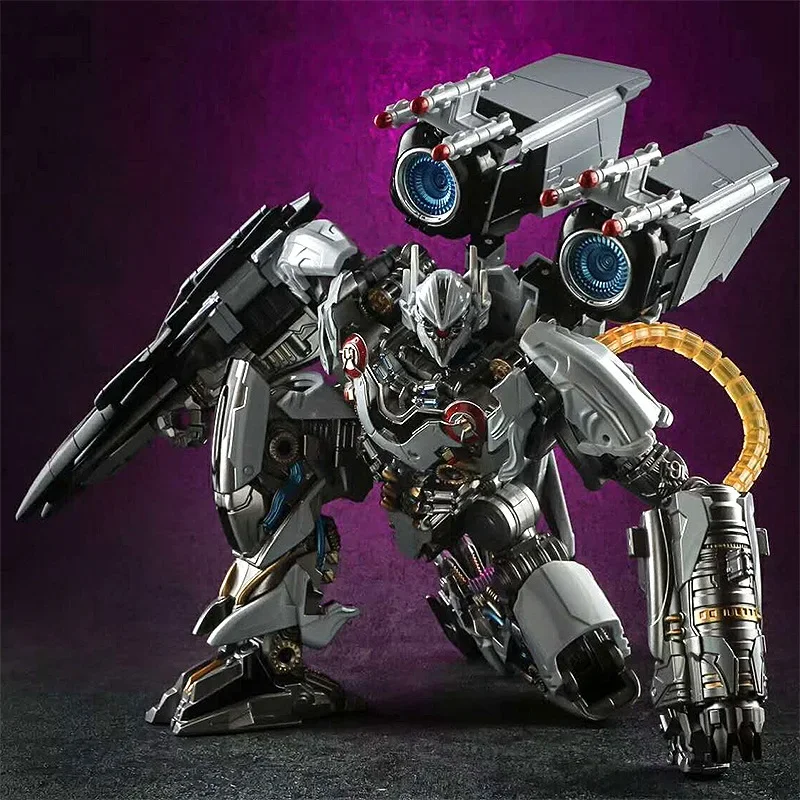 Science Robot - Transformatie Speelgoed Nitro Zeus Black Mamba