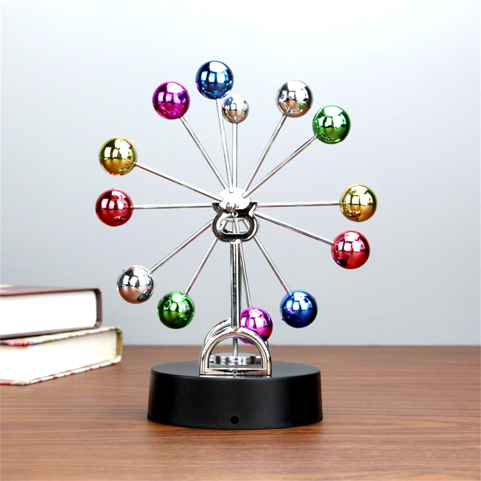 Newton Cradle Large - Perpetual Motion Machine Reuzenrad Balans Speelgoed