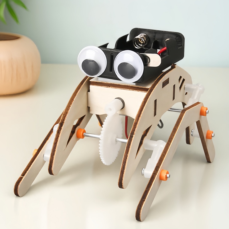 Zelfgemaakte loopspinnenrobot, - Science And Invention recensie en prijs
