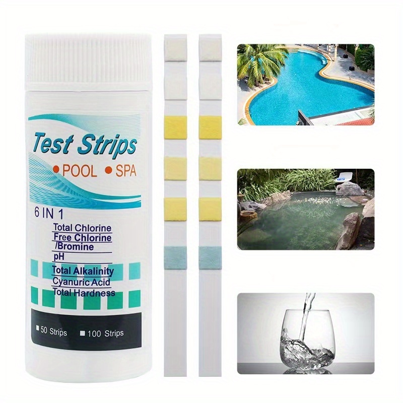 6-in-1 zwembad- en spa-waterte - Ph Strip Test recensie en prijs