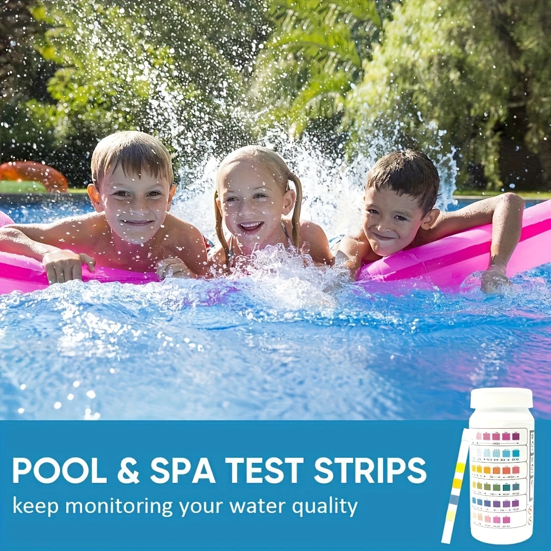 6-in-1 zwembad- en spa-waterte - Ph Strip Test recensie en prijs