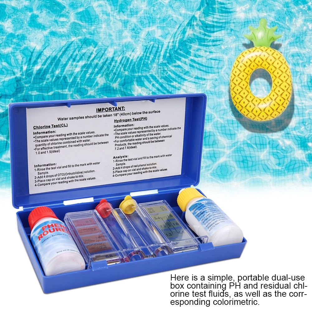 PH Chloor Waterkwaliteit Testk - Water Testing Kit recensie en prijs