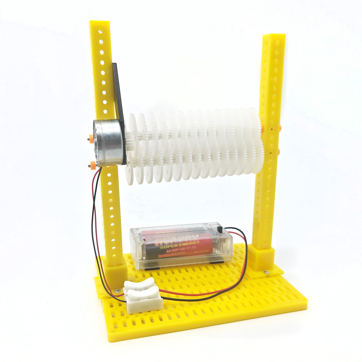 Kinderpuzzel Tandwielen nr. 1  - Science Project Diy recensie en prijs