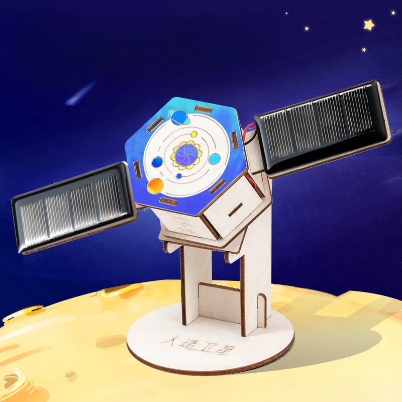 DIY Solar Satelliet Kunstmatig - Science Project recensie en prijs