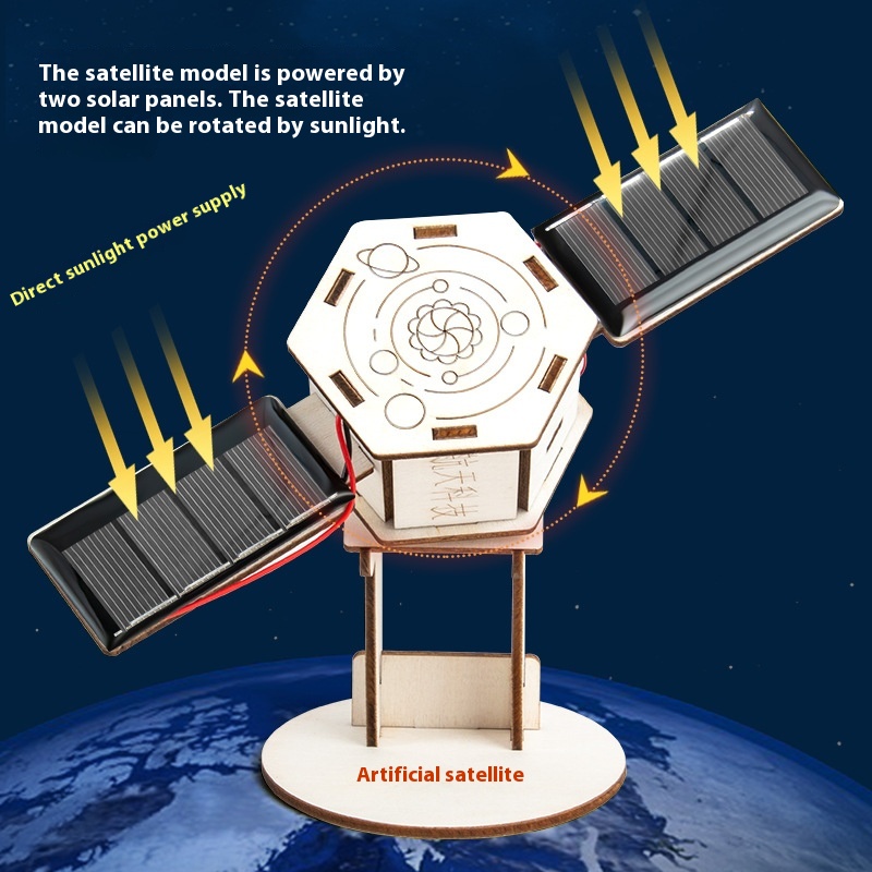 DIY Solar Satelliet Kunstmatig - Science Project recensie en prijs