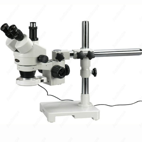 AmScope SM-3T Trinoculaire Zoo - Amscope Microscope Stereo 7X-45X recensie en prijs